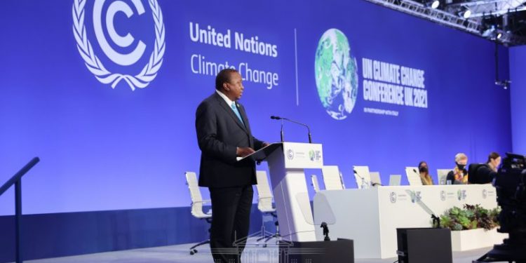Kenyatta makes Africa’s case at COP26 World Leaders Summit