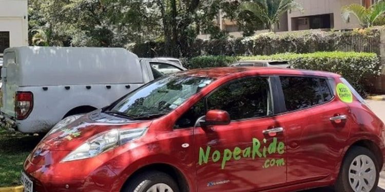 NopeaRide’s electric taxi service in Nairobi comes to an end