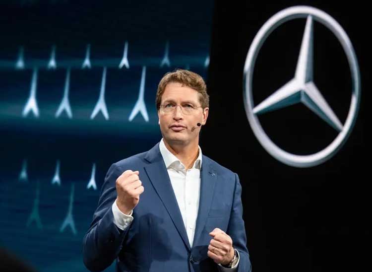 SINDELFINGEN, GERMANY SEPTEMBER 02 Ola Kaellenius, CEO of Daimler AG, speaks during the opening