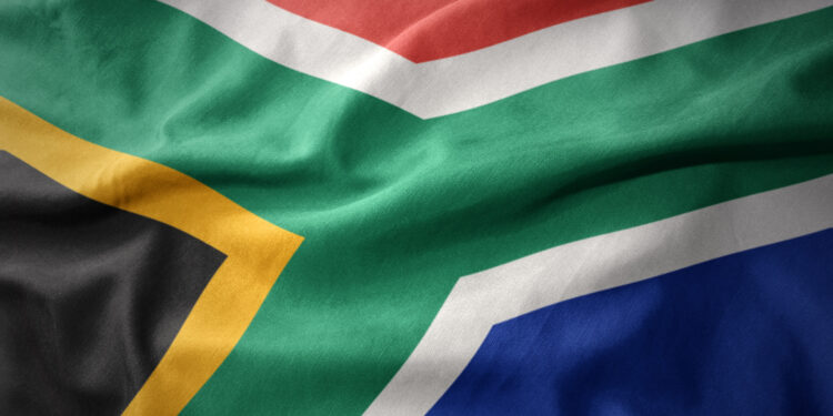 Waving,Colorful,National,Flag,Of,South,Africa.